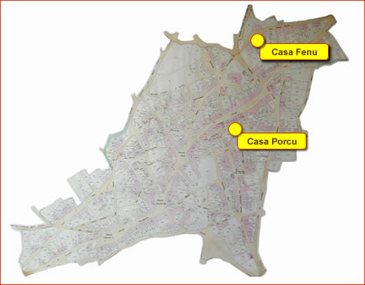 Mappa del comune di Villamassargia (CA)